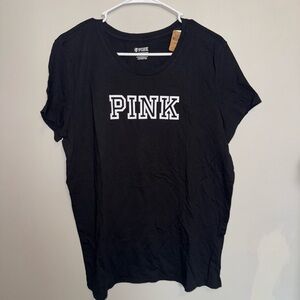 PINK VS Black T-Shirt by Victoria's Secret
